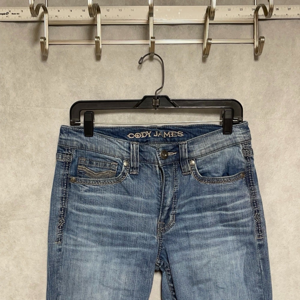 Cody James Jeans Men 30X31 Blue Stampede Wash Jackson Denim Slim Straight Stone